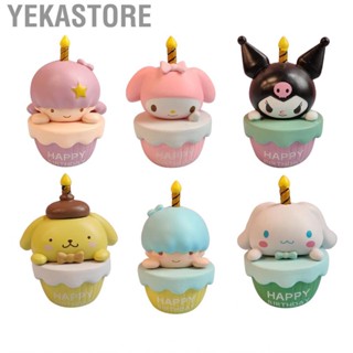 Yekastore Handicraft Model Toy  Exquisite PVC Fine Workmanship Cute for Home