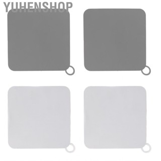Yuhenshop 4pcs Bathtub Drain Strainers Silicone Cover Odor Resistant Strong