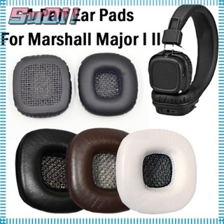 Suqi แผ่นครอบหูฟัง อุปกรณ์เสริม สําหรับ Marshall Major I II 1 คู่