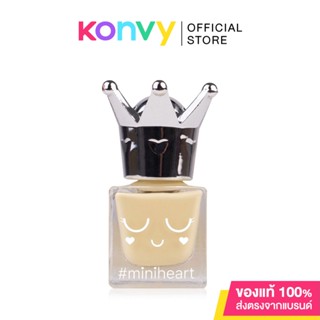 Miniheart Premium Nail Colours 11ml  มินิฮาร์ท สีทาเล็บแบบธรรมดาสูตรพรีเมี่ยม.