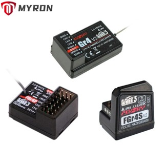 Myron Flysky FGR4S รีโมตคอนโทรล สําหรับรถบังคับ รถบรรทุก เรือ PPM IBUS