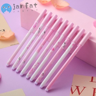 Janfat ปากกาลูกลื่น ลายดอกซากุระ สีชมพู สําหรับบ้าน ออฟฟิศ 36 ชิ้น