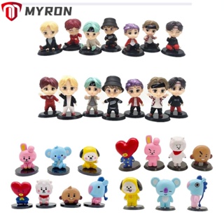 Myron ฟิกเกอร์ตุ๊กตาการ์ตูน Kpop 21 7 ชิ้น ต่อชุด