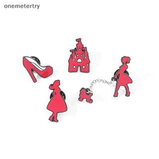 Onem Kawaii เข็มกลัดโลหะ สีชมพู สําหรับตุ๊กตาบาร์บี้