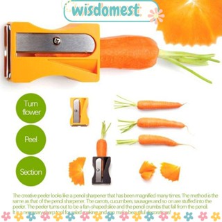 WISDOMEST เครื่องปอกเปลือกแครอท แตงกวา แบบบาง 2 ชิ้น