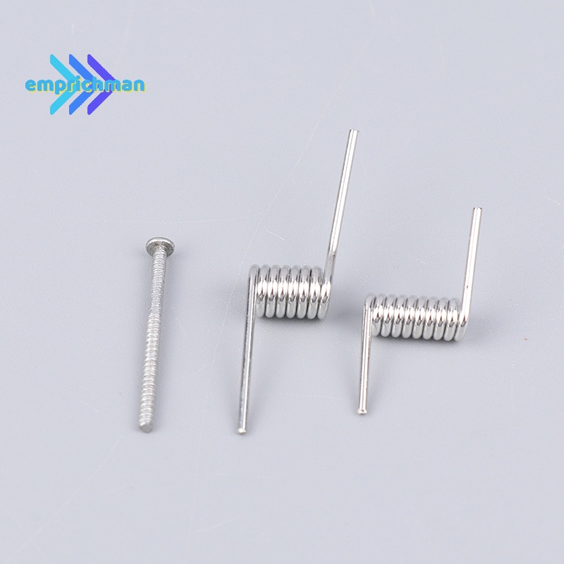 Epmn> ใหม่ กิ๊บติดผมสปริงตัว V เหล็กแรงบิดพิเศษ ขนาดใหญ่ อุปกรณ์เสริม สําหรับกิ๊บติดผม 4 ชิ้น