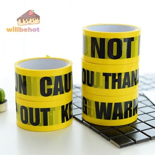 [WillbehotT] เทปเตือน ริบบิ้น DIY สําหรับตกแต่งปาร์ตี้ฮาโลวีน