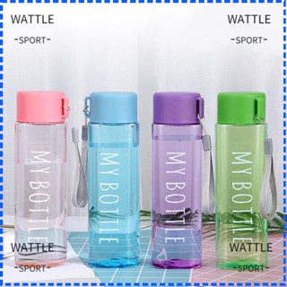 Wattle ขวดน้ําดื่มพลาสติก ความจุขนาดใหญ่ 500 มล.