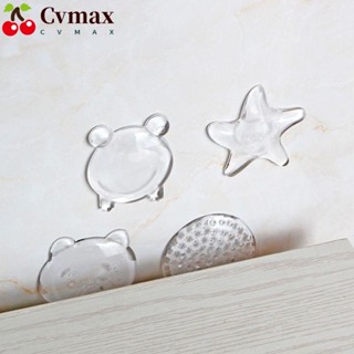 Cvmax สติกเกอร์ยางใส กันกระแทก สําหรับติดประตู