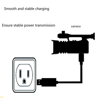 Xin VMC-MD3 สายชาร์จ USB สําหรับกล้อง DSC-WX30 HX9 HX7 WX9 WX7