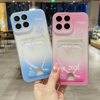 ใหม่ เคสโทรศัพท์มือถือแบบนิ่ม TPU ลายดอกไม้ หัวใจ นักบินอวกาศ สร้างสรรค์ แฟชั่น สําหรับ Honor X6A X5 Plus 4G 5G 2023 Honor X6A 4G