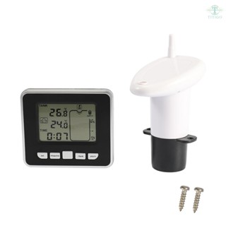 Ultrasonic Water Liquid Depth Level Meter Sensor with LCD Display