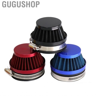 Gugushop Universal Motorcycle Air Filter High Flow Intake Cleaner Washable for Motorbike Refitting