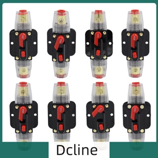 [Dcline.th] เบรกเกอร์วงจรรีเซ็ตอัตโนมัติ 30-150A 12-42V สําหรับเรือ รถยนต์