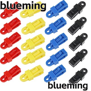 Blueming2 คลิปหนีบผ้าใบ พลาสติก ปรับได้ 4 สี 20 ชิ้น