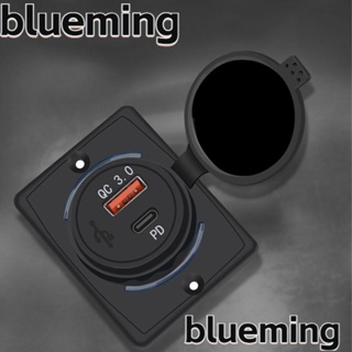 Blueming2 ซ็อกเก็ตชาร์จในรถยนต์ 18W QC 3.0 12V 24V ชาร์จเร็ว