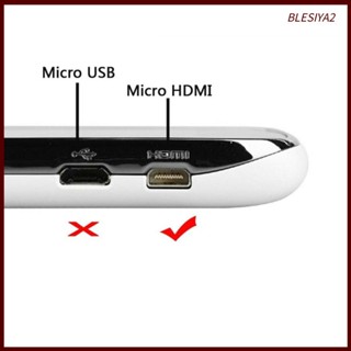 [Blesiya2] สายเคเบิล มุมซ้าย 90 องศา Micro เป็นตัวผู้ HDTV สําหรับกล้อง 50 ซม.