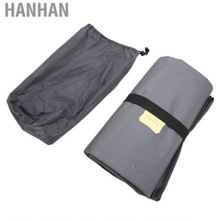 Hanhan Camping Sleeping Pad  Mattress  Leakage 77.2x48.4in Foot Press Inflating for Beach