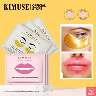 Hydrating Lip Mask เพื่อลดความหมองคล้ำและทำให้ริมฝีปากนุ่ม Plumper Crystal Collagen Lip Care Exfoliating Treatment Plumper Crystal Collagen Lip Mask ต่อต้านริ้วรอย,Beauty Frenzy