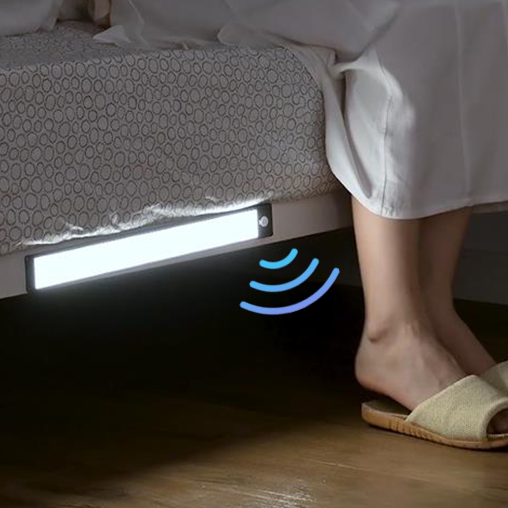 LED Motion Sensor Light Night Light Wireless USB Under Cabinet Light For Kitchen Cabinet Bedroom Wardrobe Sensor Indoor