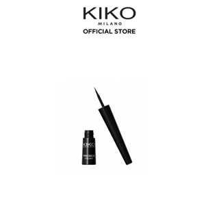 KIKO MILANO Precision Eyeliner พรีซิสเชิน อายไลเนอร์ (ติดทนนาน, อายไลน์เนอร์, หัวพู่กัน, ชนิดน้ำ)