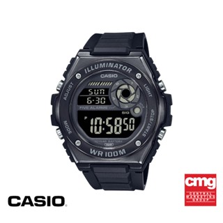 CASIO นาฬิกาข้อมือ CASIO รุ่น MWD-100HB-1BVDF วัสดุเรซิ่น สีดำ