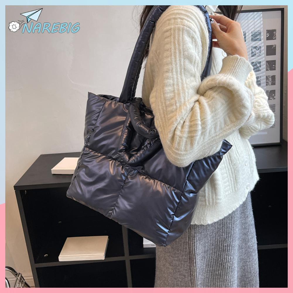 ( Narebig )👜กระเป๋าสะพายไหล่ผู้หญิงมีสไตล์และกว้างขวางสำหรับฤดูใบไม้ร่วงและฤดูหนาว✿