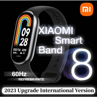 Mi Band 8 สมาร์ทวอทช์ 1.62 นิ้ว เวอร์ชั่นสากล วัดออกซิเจนในเลือด การนอนหลับ อัจฉริยะ ติดตามการออกกําลังกาย สมาร์ทวอทช์