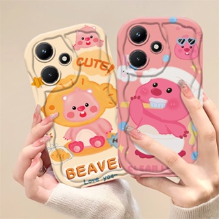 เคสโทรศัพท์มือถือ TPU นิ่ม ลายคลื่น 3D สําหรับ Infinix Hot 30i Note 12 G96 Hot 12 Play 11 Play 9 Play 10 Play Note30 Smart 5 Smart 6 Smart 7 Hot 20S HOSTR