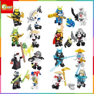 Ninjago Series โมเดลฟิกเกอร์ รูปโครงกระดูกมอนสเตอร์ นินจา 16 แบบ