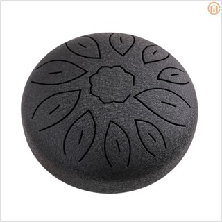 Steel Tongue Drum 11 Notes Handpan Drum C Key with Drum Mallet Finger Picks for Meditation