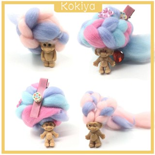 [Kokiya] ตุ๊กตาจัดแต่งทรงผม ผมยาวน่ารัก DIY สําหรับเก็บสะสม ศิลปะ โรงเรียน