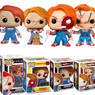 โมเดลฟิกเกอร์ Funko POP Chucky 841 315 Seed of Chucky 798 56 ของเล่นสะสม สําหรับเด็ก