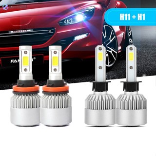 Jen หลอดไฟหน้ารถยนต์ Led H1 H11 6000k-6500k สําหรับ Ford Focus 2012-2017 4 ชิ้น