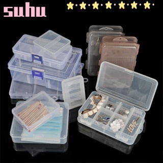 Suhuhd กล่องพลาสติกใส 16 รูปแบบ อุปกรณ์เสริม สําหรับจัดเก็บเครื่องมือตกปลา