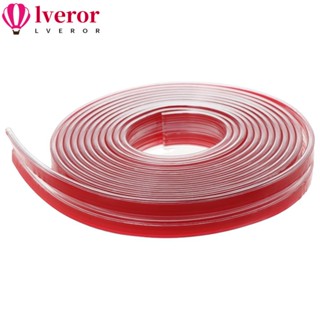 Lveror แถบกันชนมุม PVC ใส กันกระแทก รูปตัว L 4 ตัว ขนาด 0.4 นิ้ว x 9.9 ฟุต สําหรับเด็ก