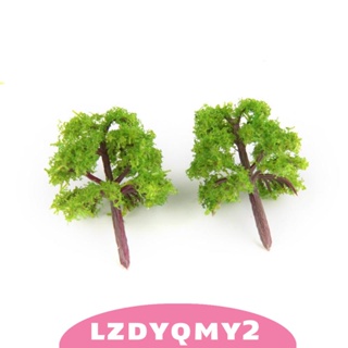 [Lzdyqmy2] โมเดลต้นไม้ Z SCALE สําหรับตกแต่งสวน ภูมิทัศน์ 25 ชิ้น