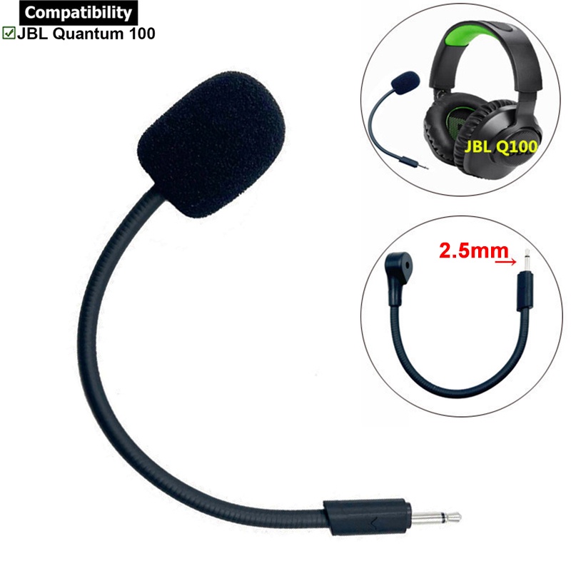 ชุดหูฟังไมโครโฟนเล่นเกม JBL Quantum 100 Q100 2.5 มม. แบบเปลี่ยน