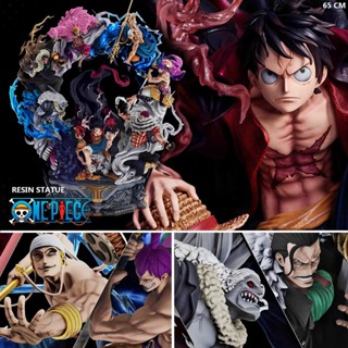 ฟิกเกอร์ Last Sleep Studio One Piece   Monkey D Luffy on Throne มังกี้ ดี ลูฟี่ บนบัลลัง Resin samutprakanboonsiri