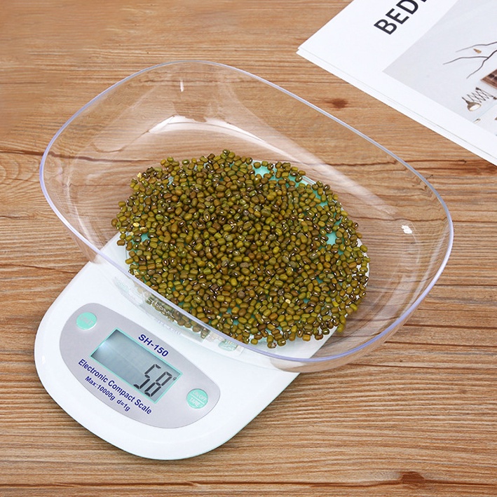 เครื่องชั่งอาหารดิจิตอล  Promark 10 Kg Digital Kitchen Scale เครื่องชั่งอาหารดิจิตอล SH-150