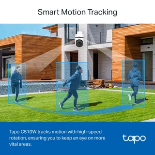 (มีส่งด่วน) TAPO C510W 2K FULLCOLOR Security WiFi Camera กล้องวงจรปิดภายนอก รับประกัน 2 ปี