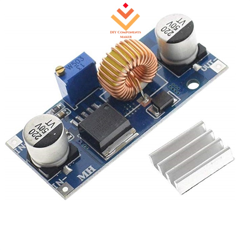 XL4015 4 ~ 38V ถึง 1.25-36V 5A DC-DC Buck Converter ขั้นตอนลงโมดูล