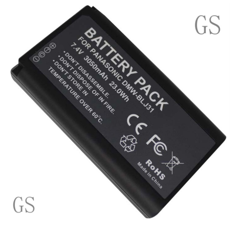 GS Suitable for Panasonic Lumix S1 S1r Battery Blj31 Camera Battery Panasonic SLR Battery