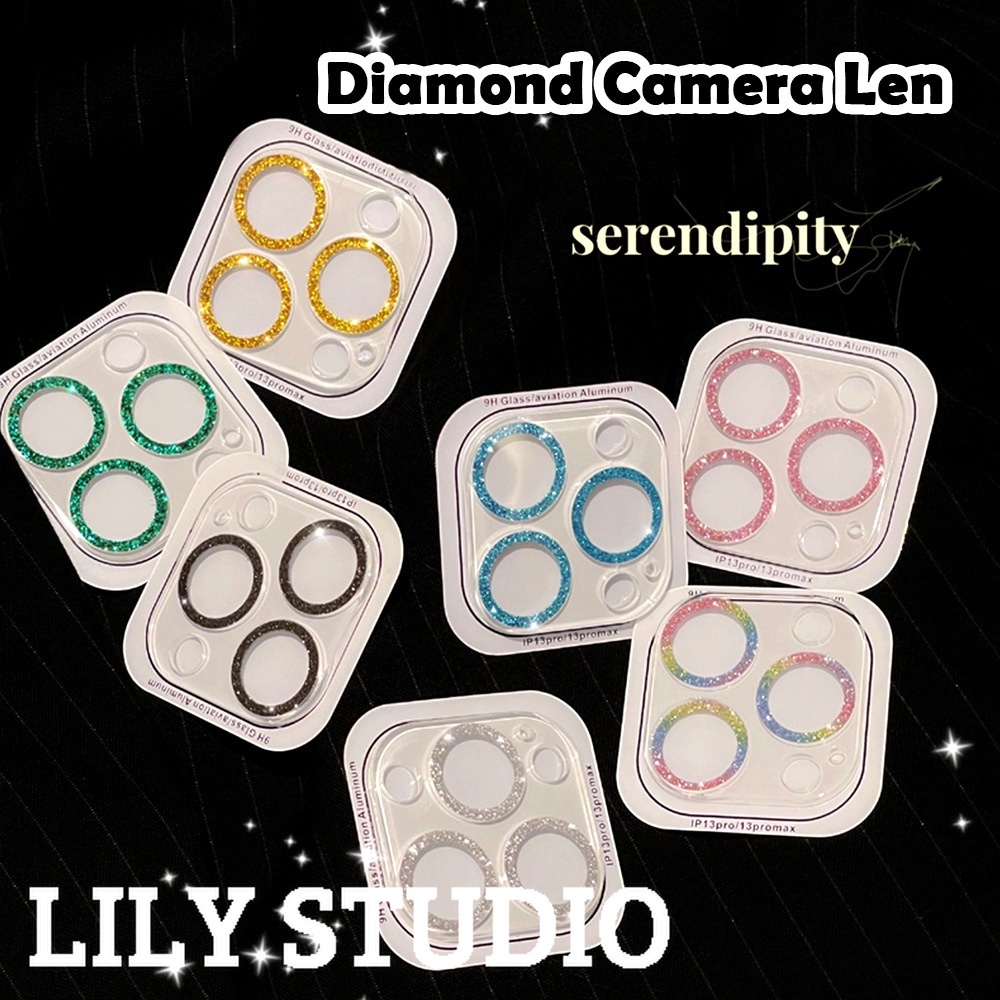 Iphone 15 Pro Max case Bling Glitter Diamond Clear Camera Lens Protector Compatiable สําหรับ IPhone 11 14 16 Pro Max ปลอก Ip13 Pro Max IPhone 12