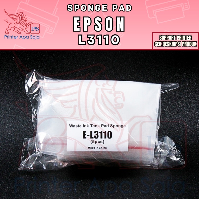 โฟมกําจัดหมึก Epson L3110 - L3150 L3100 L3110 L3158