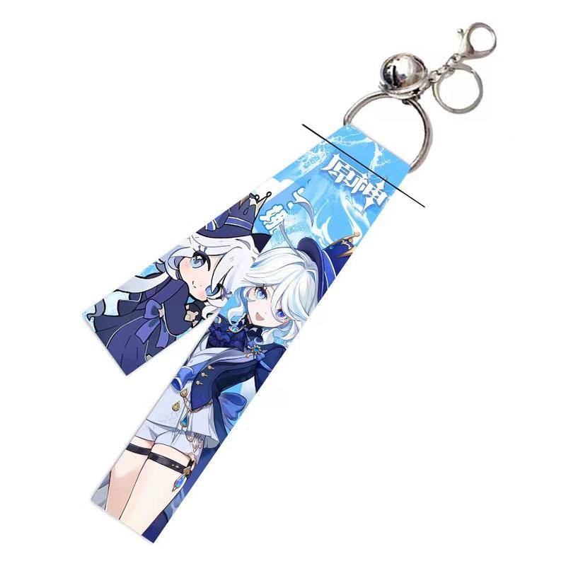 พวงกุญแจ ลาย Genshin Impact Lanyards Focalors Furina Raiden Shogun Yae Miko Zhongli wanderer Keqing Xiao Hu Tao Nahida Kaedehara Kazuha 2023