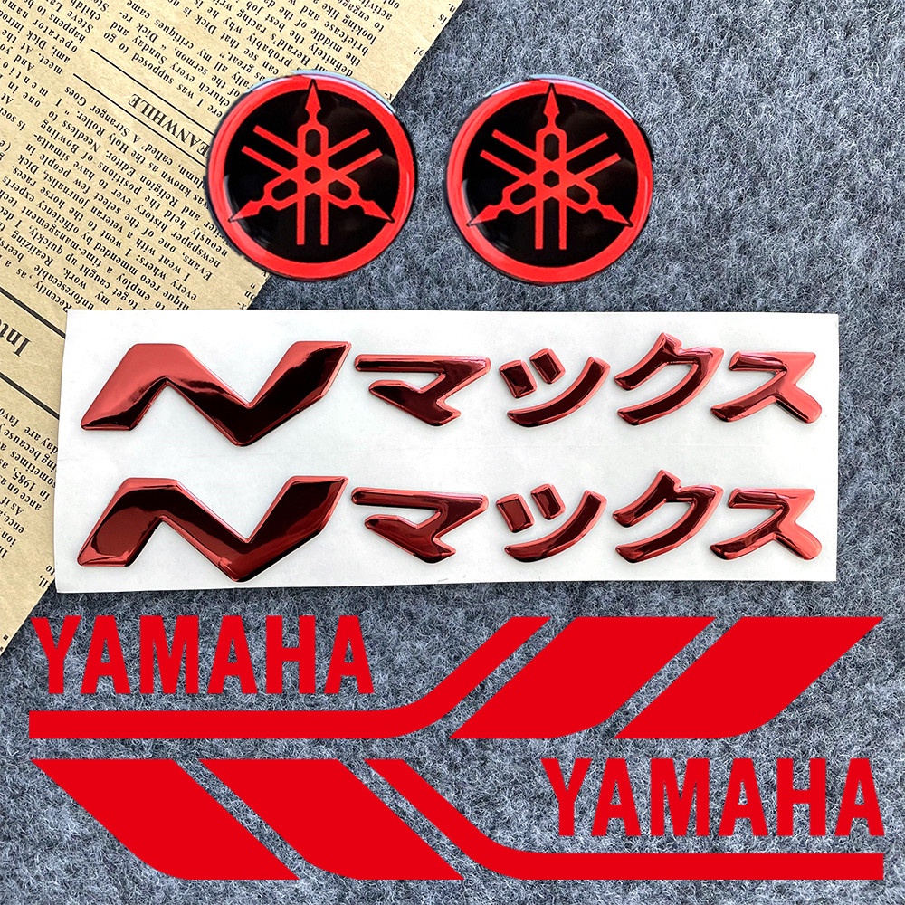 สติกเกอร์อีพ็อกซี่ 3D สไตล์ญี่ปุ่น อุปกรณ์เสริม สําหรับ Yamaha Nmax125 Nmax155 Nmax N Max 150 155 160