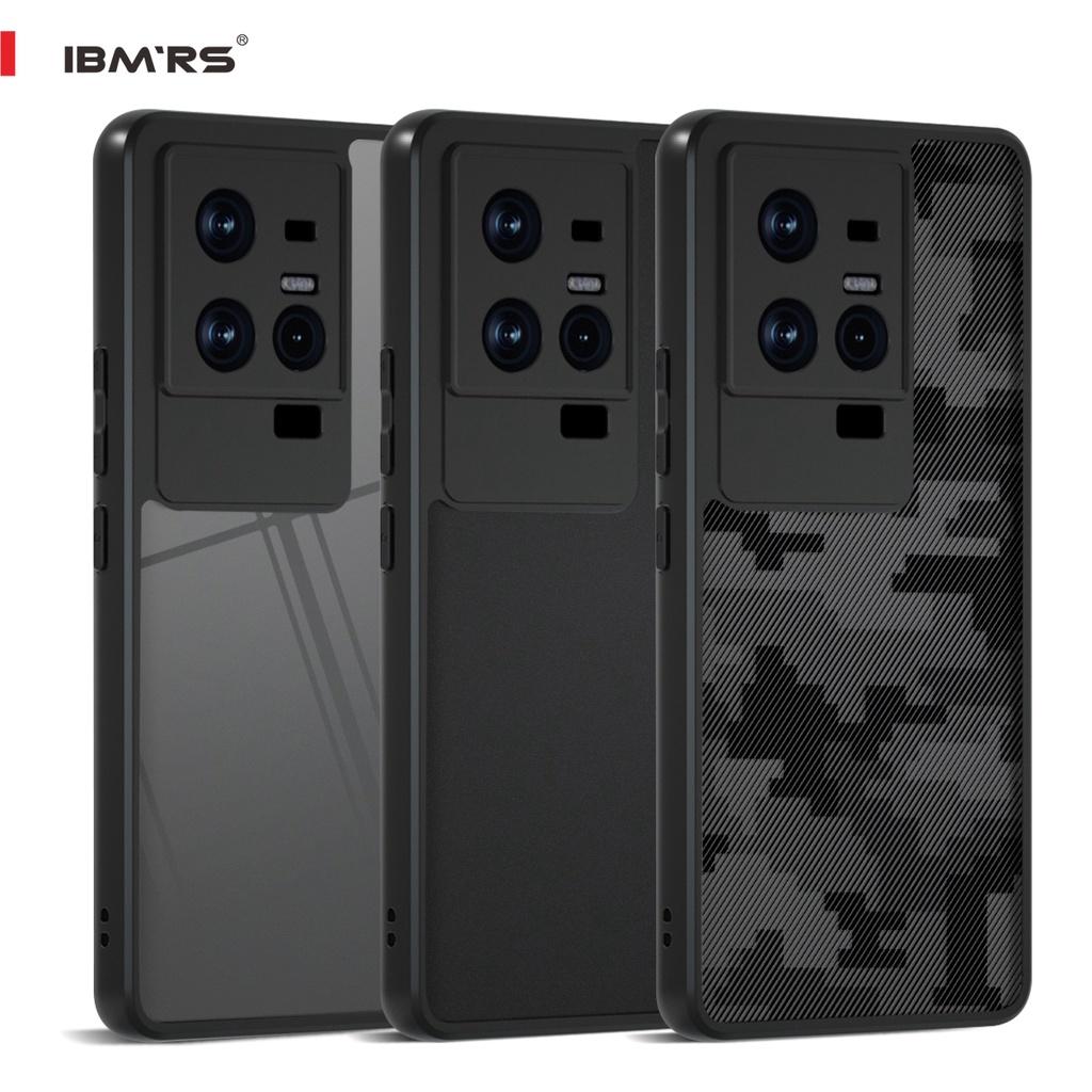 Bmrs เข้ากันได้กับเคส iqoo 11/iqoo 11s, การป้องกันเลนส์กลับฝาหลัง PC โปร่งใส + TPC ขอบนุ่มเคสโทรศัพท