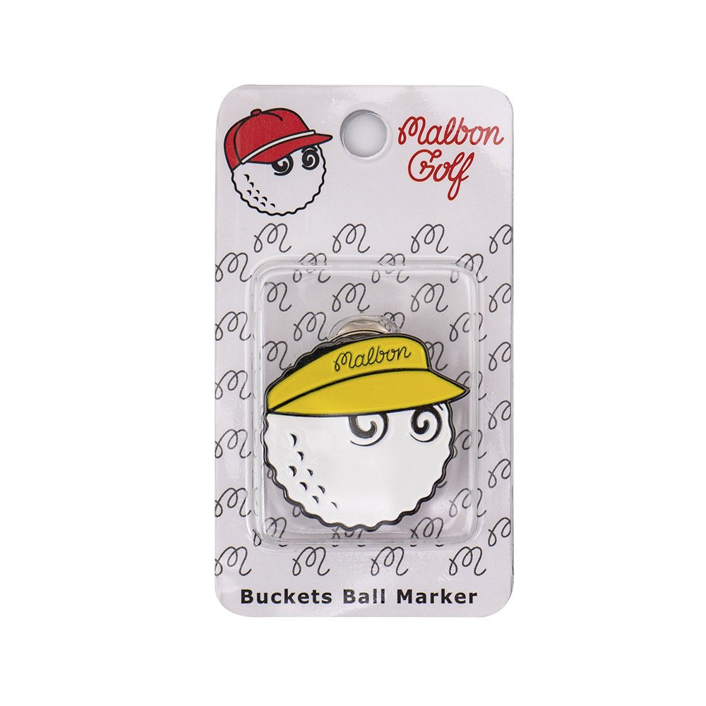 [เกาหลี] Malbon Golf Cap Clip Metal Magnetic Mark Green Ball Supplies 2202