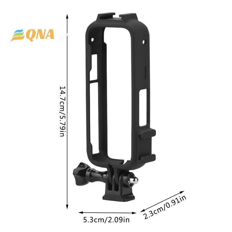 [QNA] ใหม่ เคสกรอบพลาสติก ป้องกันกล้องพาโนรามา อุปกรณ์เสริม สําหรับ Insta360 X3